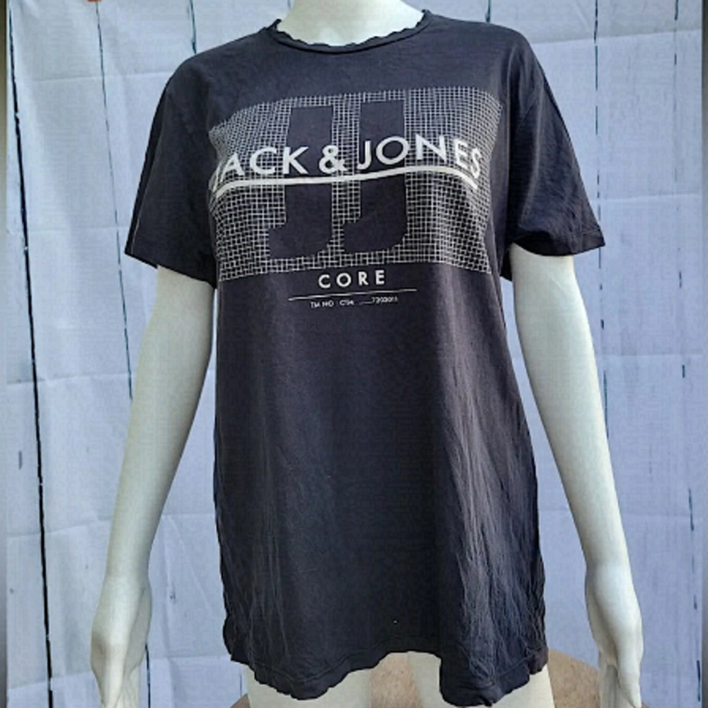 JACK & JONES CORE 100% cotton logo tee